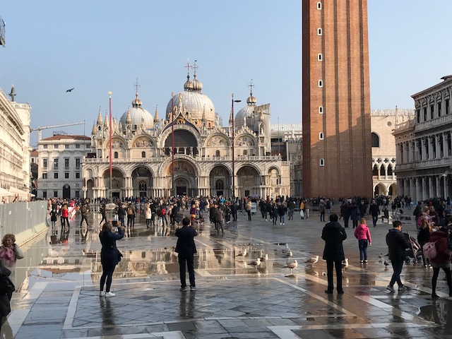 San Marco-plein Venetië